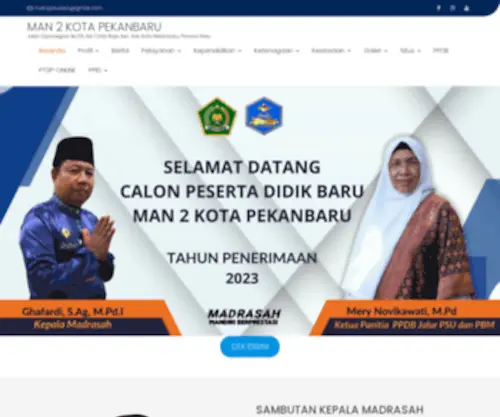 M2Mpekanbaru.sch.id(M2Mpekanbaru) Screenshot