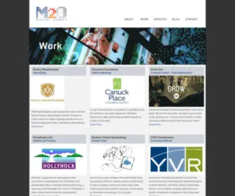 M2O.ca(M2O Digital Agency Vancouver) Screenshot
