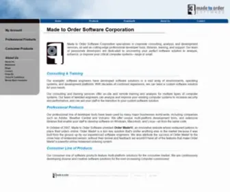 M2OSW.com(Made to Order Software Corporation) Screenshot