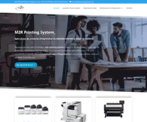 M2Rprintingsystem.com(M2R Printing System) Screenshot