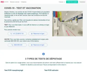 M3-Test.ch(M3 Sanitrade Test) Screenshot