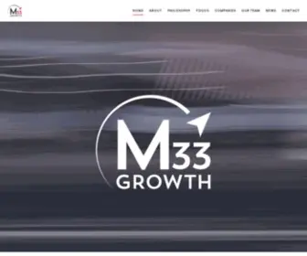 M33Growth.com(M33 Growth) Screenshot