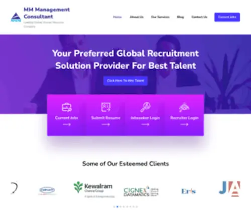 M3Consultant.net(Leading Global Human Resource Company) Screenshot