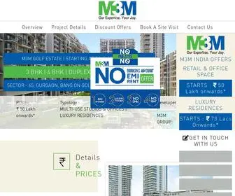 M3Mgurgaon.co.in(M3m gurgaon) Screenshot