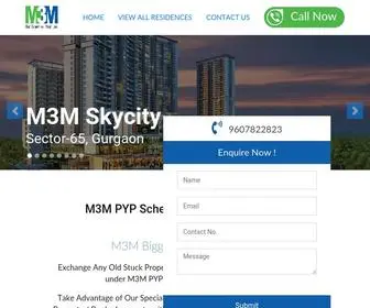 M3Mgurgaon.net(M3M Gurgaon) Screenshot