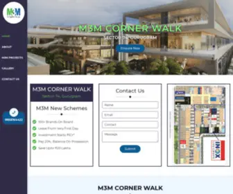 M3Mindia.net.in(M3M Gurgaon Projects) Screenshot