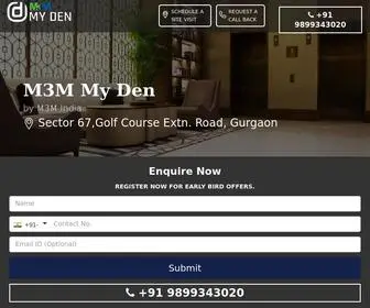 M3MMyden.co(M3M My Den Sector 67 Gurgaon by M3M India) Screenshot