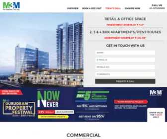 M3Mprojects.co.in(M3m gurgaon) Screenshot