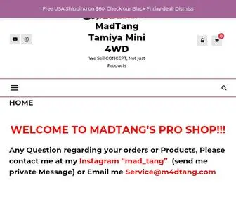 M4Dtang.com(MadTang Tamiya Mini 4WD) Screenshot