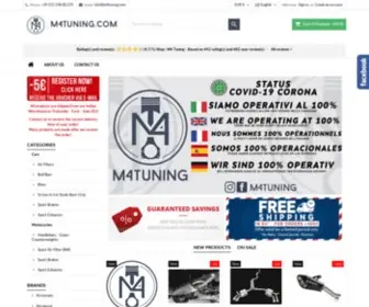 M4Tuning.com(Scarichi Auto Moto ed Accessori Online) Screenshot