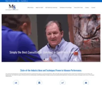 M5MS.com(M5 Management Services) Screenshot