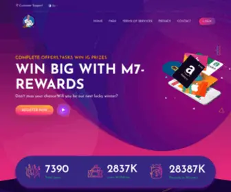 M7-Rewards.com(Rewards) Screenshot