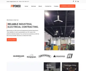 M7Power.com(Commercial Electrical Contractor Mississauga) Screenshot