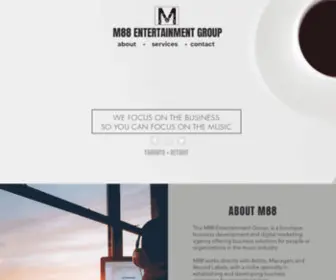 M88GRP.com(The M88 ENTERTAINMENT GROUP) Screenshot