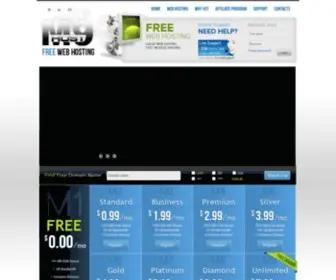 M9Host.com(Free web hosting) Screenshot