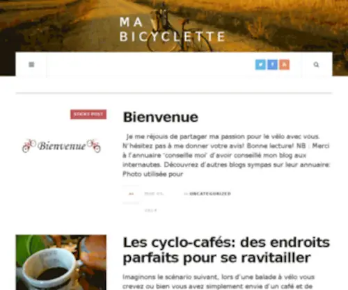 MA-Bicyclette.fr(NotFound) Screenshot
