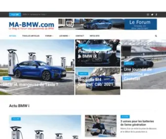 MA-BMW.com(Blog et Forum BMW) Screenshot