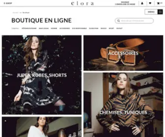 MA-Boutique-Elora.fr(Mode) Screenshot