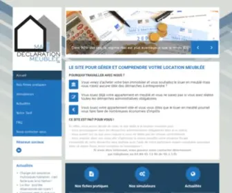 MA-Declaration-Meublee.fr(Ma Déclaration Meublée) Screenshot