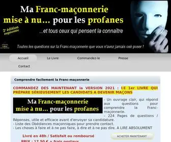 MA-Franc-Maconnerie.com(Pour les profanes) Screenshot