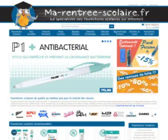 MA-Rentree-Scolaire.fr(Fournitures scolaires à prix discount) Screenshot