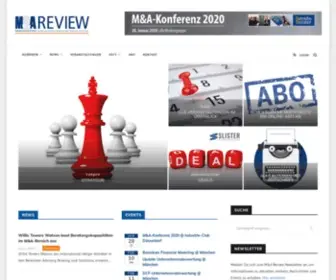 MA-Review.de(M&A Review) Screenshot
