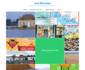 MA-Ria.com(Ria d'Etel et alentours. Photos) Screenshot