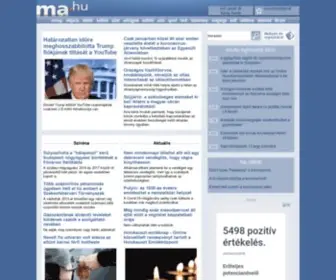 MA.hu(HĂ­rek) Screenshot