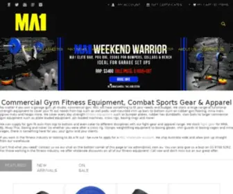 MA1.com.au(Commercial Gym Equipment) Screenshot