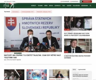 MA7.sk(A felvidéki médiacsalád) Screenshot