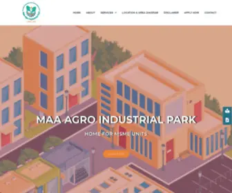 Maaagropark.com(Agro Industrial Park) Screenshot