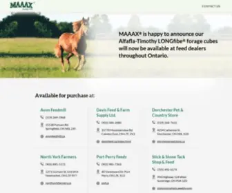 Maaaxequine.ca(MAAAX) Screenshot