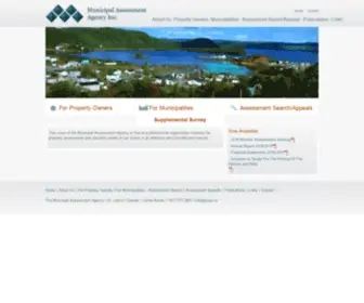 Maa.ca(Municipal Assessment Agency) Screenshot