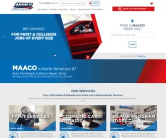 Maaco.ca(Collision & Auto Body Repair and Car Painting Collision Centers) Screenshot