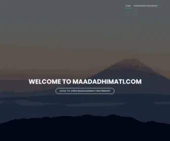Maadadhimati.com(Maadadhimati) Screenshot