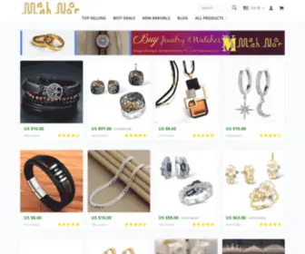 Maahnoor.com(MaahNoor Jewelry and Watches Online Shopping Store) Screenshot