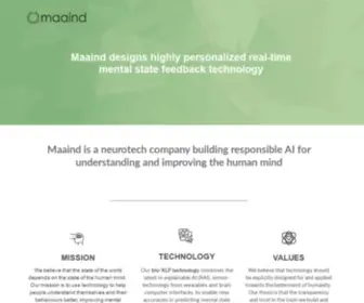 Maaind.com(Maaind) Screenshot