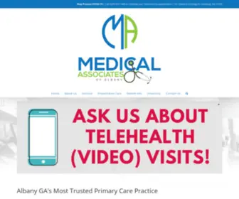 Maalbany.com(Medical Associates Albany) Screenshot