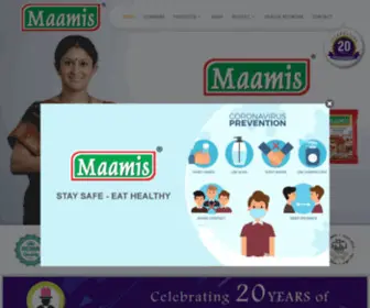 Maamis.com(Maamis Home) Screenshot