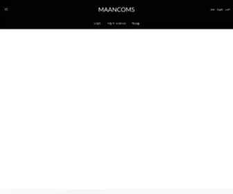 Maancoms.com(MAANCOMS(만컴즈)) Screenshot