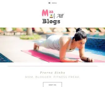 Maaofallblogs.com(Motherhood & Beyond) Screenshot