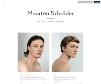 Maartenschroder.com(Schröder) Screenshot