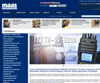 Maas-Elektronik.com(Maas Elektronik) Screenshot