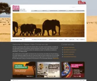 Maasaimaraconservancies.co.ke(Maasai Mara) Screenshot