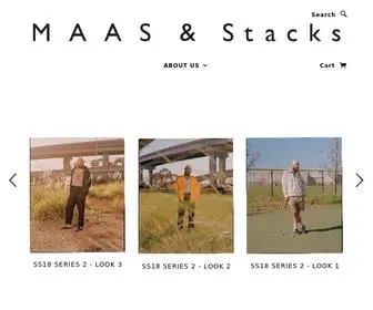 Maasandstacks.com(MAAS & Stacks) Screenshot