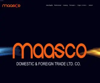 Maasco.com.tr(Ana Sayfa) Screenshot