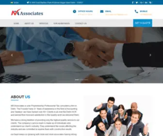 Maassociate.co.in(MA Associates) Screenshot