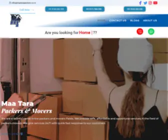 Maatarapackers.co.in(Maa Tara Packers) Screenshot