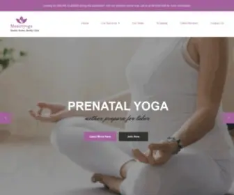 Maatriyoga.com(Prenatal Postnatal Yoga Classes in Gurugram) Screenshot