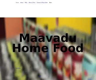 Maavadu.in(Maavadu Home Food) Screenshot